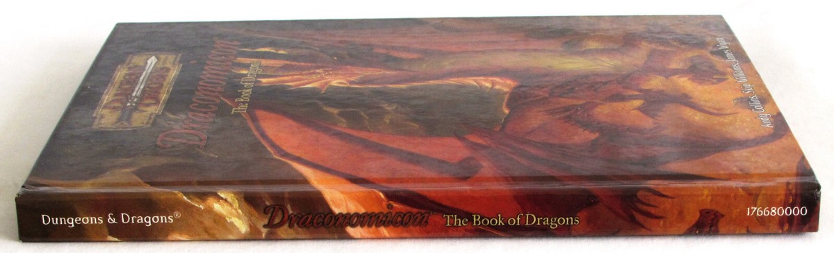 D&D Draconomicon 3.5 Dungeons & Dragons RPG Roleplaying Hardcover