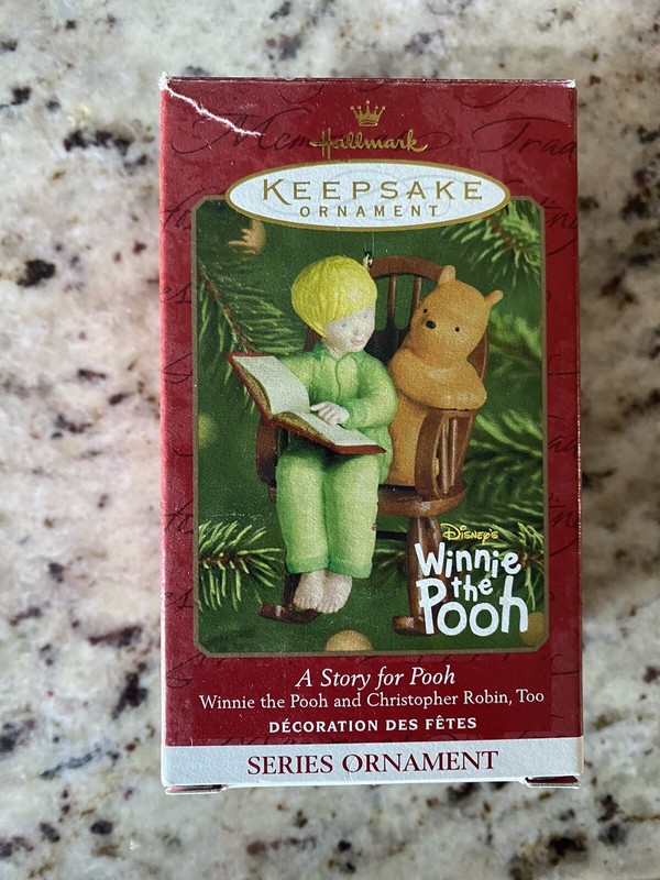Hallmark Keepsake Ornament A Story For Pooh Winnie The Pooh 2001