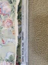 Vintage Mario Buatta Chintz Cotton Fabric 5 y...