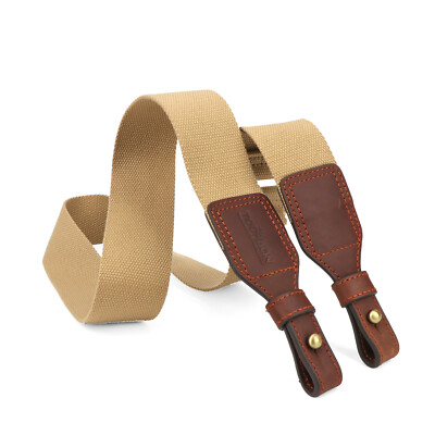 TOURBON Canvas Leather Gun Carry Sling Hunting Shooting Rifle/Shotgun Strap