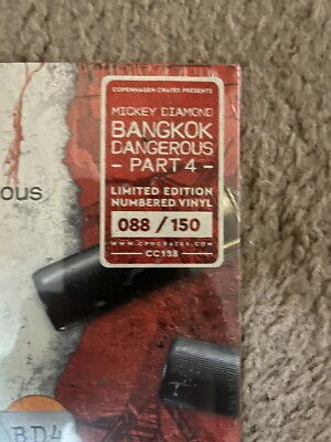 Mickey Diamond Bangkok Dangerous 4 ALT Red N White Swirl /150 | eBay