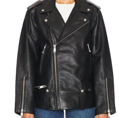 GRLFRND Leather Cat Moto Jacket XL New ($625)
