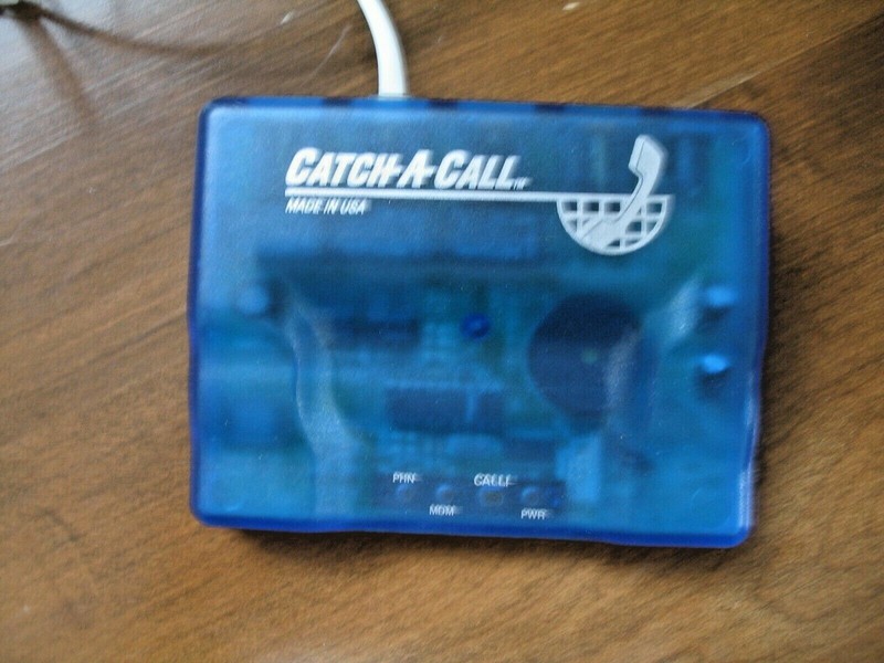Vintage Catch-A-Call Telephone Line Sharing Device: Receive Calls while Online