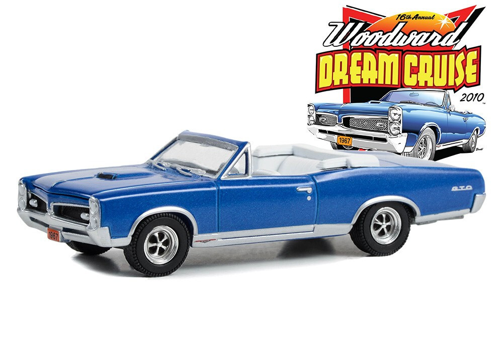 GreenLight 1:64 Pontiac A.S.S NEU GTO Convertible 1967 Woodward Dream Cruise