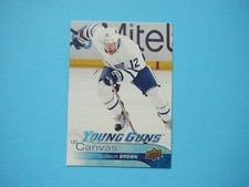 2016/17 UPPER DECK YOUNG GUNS CANVAS HOCKEY CARD #C95 CONNOR BROWN ROOKIE NM