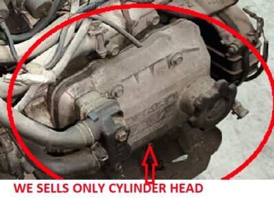 Subaru Model 1977 89 engine EK23 4WD Carb 544cc 2CYL Cylinder Head ...