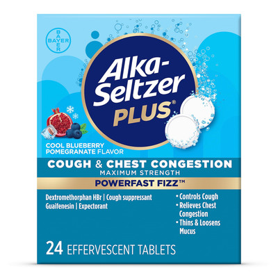 Alka Seltzer Plus Cold Effervescent Tablets Orange Zest 10 Sachets Instant Re...