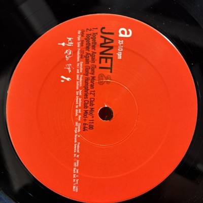 Janet Jackson - Together Again OG 1997 Press 12