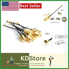 5-Piece U.FL to SMA Female Low Loss Wi-Fi Antenna Cables   6 Inch