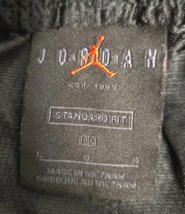 Pantalones cortos de baloncesto Jordan Jumpman en negro/rojo/blanco para hombre talla L Foto 4 de 4