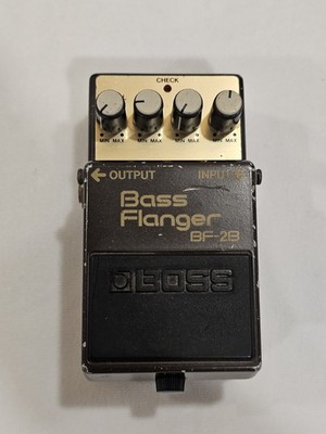 Boss BF-2B Bass Flanger Guitar Effect Pedal  Green Label Japan.  Tested