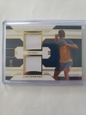 2024 Panini National Treasures - Swatches Dual Jose Perdomo  /99 (MEM, RC) .