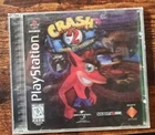 Crash Bandicoot 2: Cortex Strikes Back BLACK LABEL w/ HOLO PlayStation Case/Disc