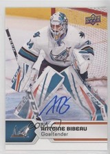 2017-18 Upper Deck AHL Auto Antoine Bibeau #96 Auto 0c2