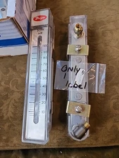 Lot Of Two Dwyer Rmb-53-Ssv 4-100 Scfa Flow Meters Please read the description