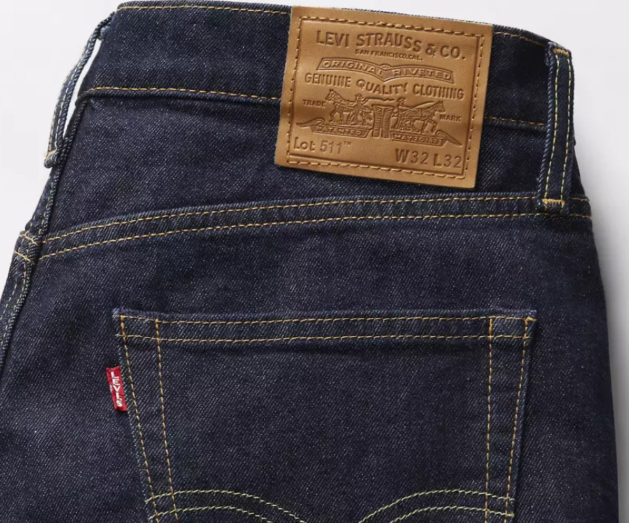 Levi's® Premium 511™ Slim Fit Men's Jeans, Midnight Rinse - Dark Wash - Stre