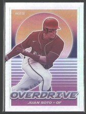 2021 Panini Chronicles #13 Juan Soto Overdrive Holo