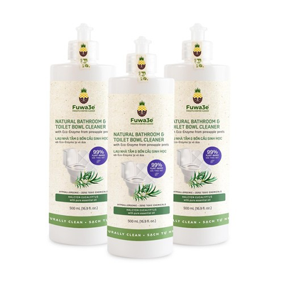 #ad #ad Fuwa3e Pineapple Enzyme Natural Bowl Cleaner Halcyon Eucalyptus 16.9oz 3 Pa... $33.13