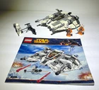 LEGO 75049 100% COMPLETE w/minifigs+manual - Star Wars Snowspeeder - 2014