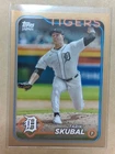 2024 TOPPS JAPAN TARIK SKUBAL GOLD 13/25 DETROIT TIGERS