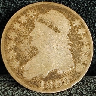 1809 Capped Bust Half Dollar Good In Grade Check Variety