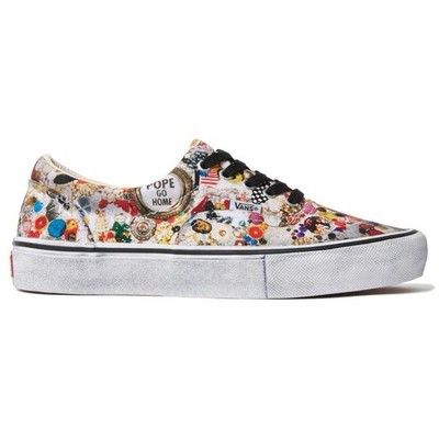 Supreme x Mike Kelley Vans Era White (Size 9.5) | eBay