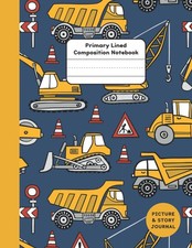 Primary Lined Composition Notebook: Picture  Story Journal  Writing Paper with