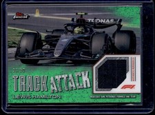 Lewis Hamilton 2024 Topps Finest Formula 1 F1 Green /50 Track Attack Relic