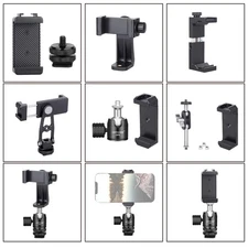 Cell Phone Tripod Adapter Holder Universal Smartphone Mount For iPhone Samsung