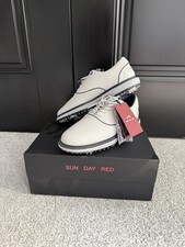 Sun Day Red Tiger Woods Pioneer Cypress Golf Shoes Grey Blue Size UK 7