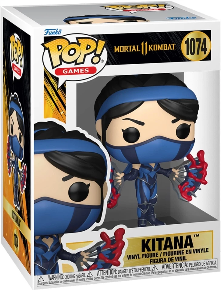 Mortal Kombat 11: Funko Pop! Games - Kitana (Vinyl Figure 1074) - AA.VV.