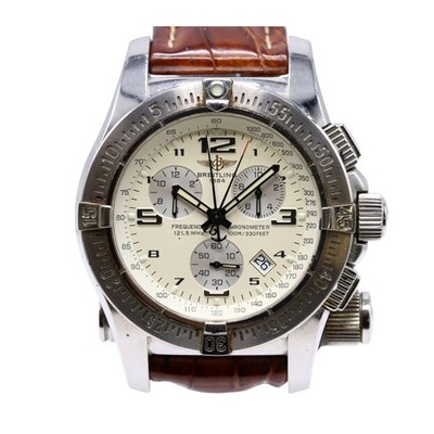 Breitling Emergency Mission A73321 Stainless Steel Silver Dial