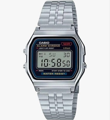 CASIO Collection Standard Silver A159WA-N1DF 82-E1 NEU