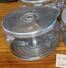 Pyrex Glass Coffee Flameware Percolator Basket + Bottom + Top  7759 9 cup Large