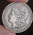1881-O Silver Dollar