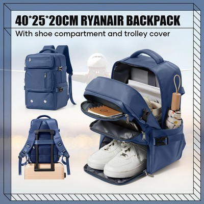 Travel Backpack Luggage Airplane Cabin Bag Ryanair 40x20x25 Laptop Anti-theft