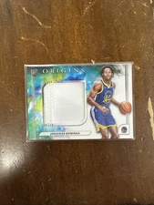 2021-22 Panini Origins Jonathan Kuminga RC Rookie Jersey Patch #JA-KMG