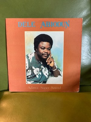 Dele Abiodun- Adawa Super Sound LP Vinyl Shanachie Records 1985 African Funk VG+