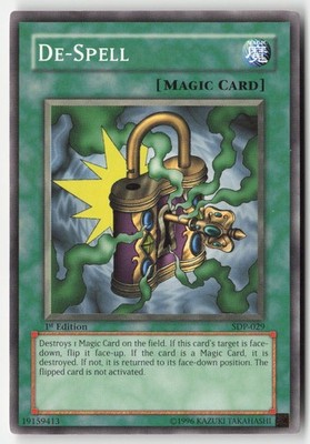 Yugioh - De-Spell SDP-029 1st Edition - Starter Deck: Pegasus