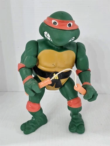 T-168 VINTAGE 80'S PLAYMATES TEENAGE MUTANT NINJA TURTLES GIANT MICHELANGELO