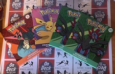 2025 McDonald's Pok mon Sticker Activity Packs Lot 4 