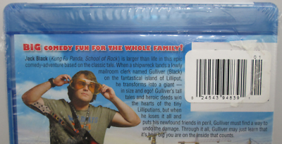 Gulliver's Travels (Blu-ray) Jack Black NEW, sealed, ships next business  day!