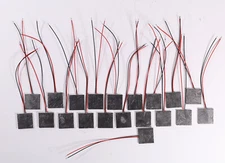 (Lot of 20) Peltier Devices for Thermoelectric Cooling 1.25" x 1.25"