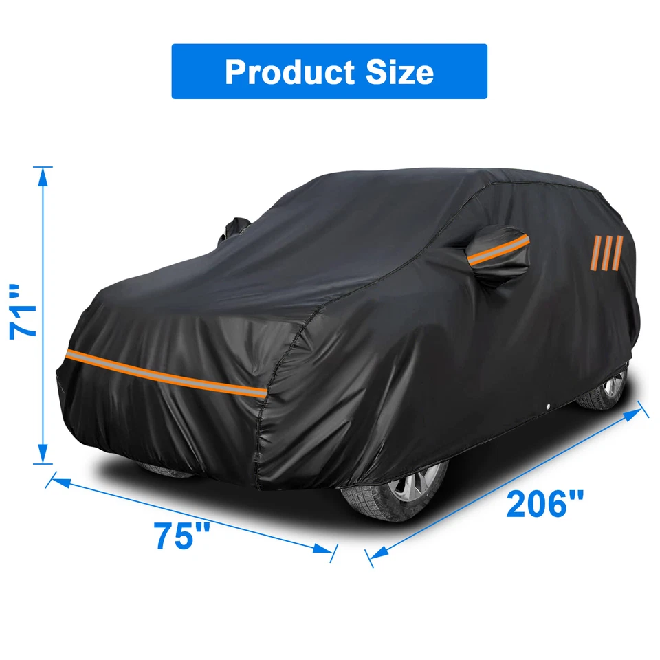 Cubierta completa de coche impermeable para Acura MDX RDX SUV protección UV contra el polvo Foto 2 de 4