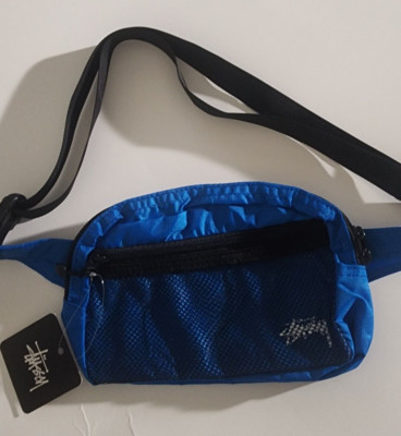 STUSSY Mesh Bag Shoulder Cross Body Hand Messenger Strap Side Blue Bape Supreme