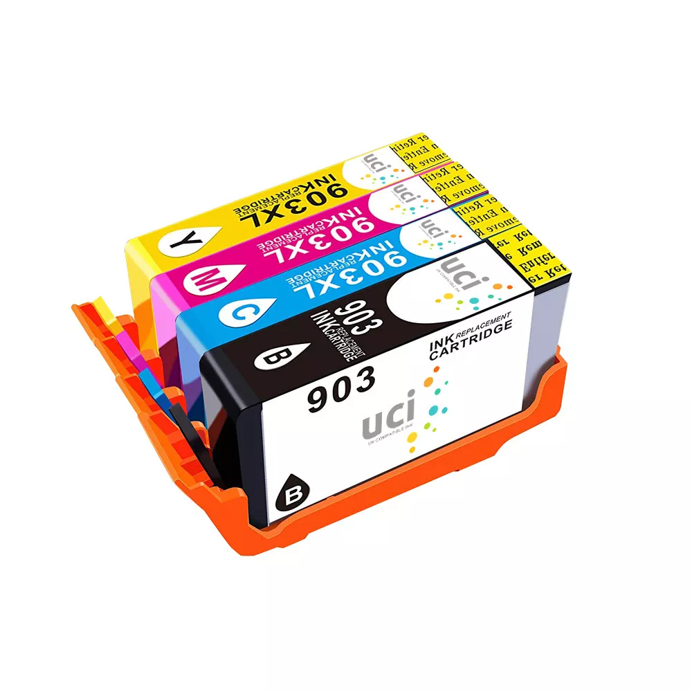 4 Ink Cartridge UCI Brand fits for hp 903XL Officejet 6950 6960