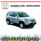 <!--F#f_0-->HONDA CRV 2002-2006 2.0L 2.4L FACTORY WORKSHOP SERVICE & WIRING MANUAL ~ DVD<!--F/-->