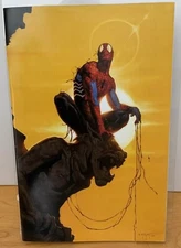 The Amazing Spider-Man #23 - E.M. Gist Virgin Variant W/ Trading Card COA NM