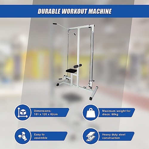 Randy & Travis Machinery Home Gym Lat Pull Down Multi Workout Machine - Picture 8 of 12