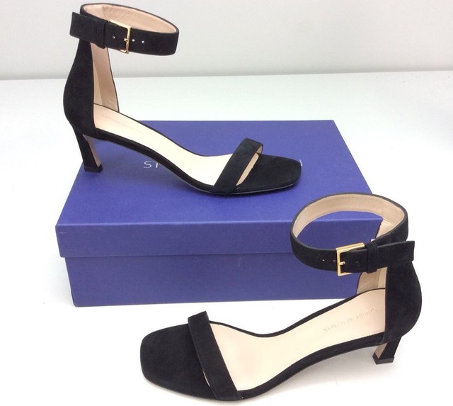 stuart weitzman suede heels